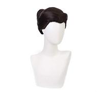 Anime Demon Slayer Kimetsu No Yaiba Tamayo Parrucca Cosplay Costume Marrone Resistente al calore Parrucche sintetiche per capelli con Bun Tamayo