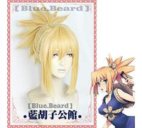 Anime Dr.Stone Kohaku Parrucca Cosplay Coda Di Cavallo Dorata Fibra Di Resistenza Al Calore Costume Da Donna Per Capelli Sintetici Parrucche Da Gioco