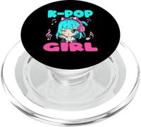 Anime e K-Pop K-POP GIRL Musica Chibi Kawaii Manga PopSockets PopGrip per MagSafe