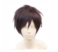 Anime Eren Jaeger Cosplay Anime Cosplay Parrucca Parrucche sintetiche Ragazza Donna Uomo Parrucche