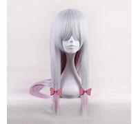 Anime Eromanga Sensei Izumi Sagiri Parrucca Cosplay Parrucche sfumate con Papillon Gioco di ruolo Capelli + Parrucca gratis Solo parrucca