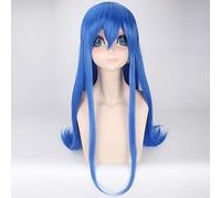 Anime Fairy Tail Erza Scarlet Parrucca Cosplay Capelli Sintetici Per Halloween Party Lungo Rosso Erza Parrucche Cosplay Con Coda Di Cavallo + Protezione Parrucca Taglia Unica Pl-628 Wendy Marvell