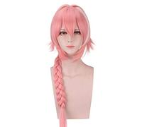 Anime Fate Apocrypha Rider Astolfo Rosa Lunga Treccia Parrucca Cosplay Costume Resistente Al Calore Capelli Sintetici Uomini Donne Cosplay Parrucche