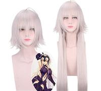 Anime Fate/grand Order Jeanne D'arc Alter Parrucca Cosplay Giovanna d'Arco Capelli sintetici Halloween Festa in costume Parrucche Cosplay