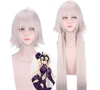 Anime Fate / Grand Order Jeanne D'Arc Alter Parrucca Cosplay Giovanna D'Arco Donne Capelli Sintetici Halloween Party Costume Parrucche Cosplay