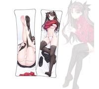 Anime Federa Decorativa Fate/Grand Order Tohsaka Rin Federa per cuscino per il corpo a doppia faccia Dakimakura cuscino per il corpo anime