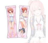 Anime Federa Decorativa My Youth Romantic Comedy Is Wrong Yuigahama Yui Federa per cuscino corpo anime Dakimakura Federa in tessuto peluche corto