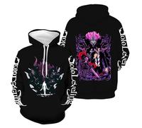 Anime - Felpa con cappuccio Solo Leveling - Uomo Oversize Style Unisex, Stlye-3, XL