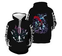 Anime - Felpa con cappuccio Solo Leveling - Uomo Oversize Style Unisex, Stlye-6, 3XL