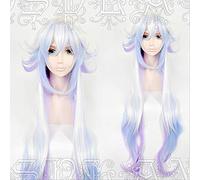 Anime FGO Fate Grand Order Cosplay Wig Servant Caster Merlin Mixed Colors Long Heat Resistance Synthetic Wig +Wig Cap