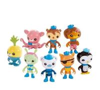 Anime Figurine per Torte 8 Pezzi Octonaut Mini Figures Cake Topper Decorazioni per Torte di Compleanno per Bambini e Baby Shower Forniture per la Decorazione della Torta della Festa di Compleanno