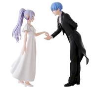 Anime Frieren: Beyond Journey's End Figura Frieren/Himmel Action Figure Abiti da banchetto Personaggio dei cartoni animati Tipo interattivo Modello in PVC Statue Ornamenti Desktop Collezione Regali