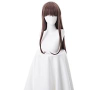 Anime Fruit Baskets Tohru Honda Cosplay Wig Tohru Straight Brown Wig Heat Resistant Synthetic Hair with Wig Cap Women Party Wig