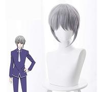 Anime Fruits Basket Tooru Parrucca Soma Kyo Soma Yuki Costume Cosplay Uomo Donna Parrucche di Halloween + Protezione parrucca gratuita 4