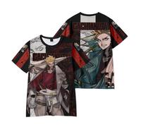 Anime GACHIAKUTA 3D Merch T-Shirt Moda Casual Maniche Corte Hip-Hop Strada Indossato Uomo e Donna t-Shirt Estiva-C||x_l