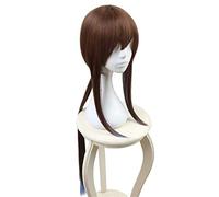Anime Game Arknights AMIYA Parrucca Cosplay con Orecchio Marrone Parrucca Sintetica Costume Festa di Halloween Gioca Parrucche Donna Capelli Lisci solo la parrucca