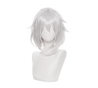 Anime Genshin Impact Cosplay Paimon Wig Genshin Impact Costume Heat Resistant Synthetic Hair