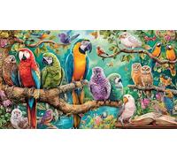 Anime-girl-by-stained-glass-window Puzzle da 1000 pezzi per giocattoli per bambini Cartone 100% riciclato Giochi educativi classici 38x52cm/1000pcs