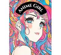 Anime Girl Coloring Book