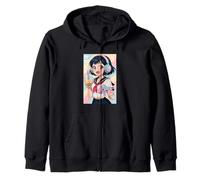 Anime Girl Gamer Gioco Giapponese Tutto Il Giorno Waifu Giappone Boba Tea Felpa con Cappuccio