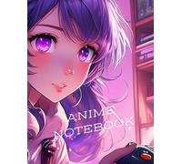 Anime Girl Ruled Notebook: 120 Ruled Pages | Aesthetic Japanese-Style Stationery for Writing, School & Notes