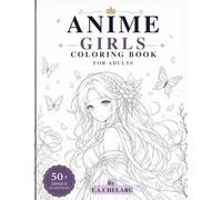 ANIME GIRLS COLORING BOOK