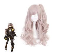 Anime Girls Frontline UMP45 UMP9 Parrucca Cosplay Costume Donna Riccioli Capelli sintetici Festa di Halloween Parrucche con giochi di ruolo
