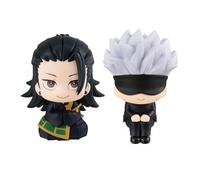 Anime Gojo Satoru Geto Suguru Look Up Figura Modello 10 cm Carino Da Collezione Action Figura in PVC Statua Auto Decorazione Domestica