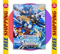 ANIME GRANBLUE FANTASY SEA 1-2 VOL.1-25 END DVD SOTTOTITOLO INGLESE + SPEDIZI...