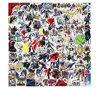 Anime Gundam Robot Sticker Pack 100 pezzi, vinile adesivo decalcomanie anime per bottiglie d'acqua laptop skateboard notebook, regalo per adulti bambini adolescenti