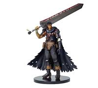 Anime Guts Figura Battle Damaged Bloody Version Figurine PVC Nero Spadaccino Guts Modello Statua Giocattolo Collezioni Ufficio Decorazioni Regalo