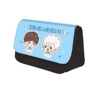 Anime Haikyu!! Astuccio per cancelleria Shoyo Hinata, astuccio 3D, cartone animato, grande capacità, adatto per ragazze e ragazzi, regalo di tipo 1, 22 x 13 x 7,5 cm, Tipo 4., 22*13*7.5CM, Sacchetto