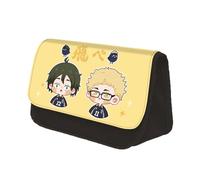 Anime Haikyu!! Astuccio per cancelleria Shoyo Hinata, astuccio 3D, cartone animato, grande capacità, adatto per ragazze e ragazzi, regalo di tipo 1, 22 x 13 x 7,5 cm, Tipo 3, 22*13*7.5CM, Sacchetto di
