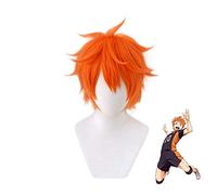 Anime Haikyuu !! Karasuno Syouyou Hinata Shoyo parrucca corta arancione costume cosplay resistente al calore capelli sintetici parrucche Haikiyu