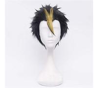 Anime Haikyuu !! Parrucche di Cosplay per capelli resistenti al calore corti neri e biondi Nishinoya Yuu + protezione della parrucca gratuita CINA Nishinoya Yuu