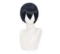Anime Haikyuu Tobio Kageyama Black Blue Short Cosplay Wig Synthetic Hair Halloween Costume Party Wigs