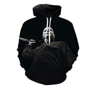 Anime Halloween uccide felpe con cappuccio Michael Miles Halloween Horror Style Pullover Felpa con cappuccio da uomo e da donna stampata Halloween Felpa, Tipo 5, XL