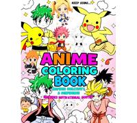 Anime Heroes: Inspirational Coloring Book for Kids: Cute & Motivational Anime Characters to Color and Inspire!