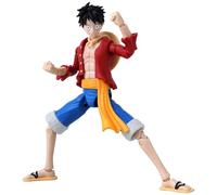 One Piece Monkey D. Luffy Figure 17cm Bandai Anime Heroes Nuova Originale