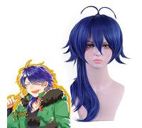 Anime HypnosisMic Division Rap Battle Parrucche Cosplay Jinguji Jakurai Doppo Kannonzaka Parrucca sintetica resistente al calore Festa di Halloween 5 DICE ARISUGAWA
