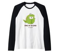 Anime in Costume da Dinosauro Unico nel Suo Genere Maglia con Maniche Raglan