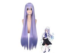Anime Is The Order A Rabbit? Parrucche Kafuu Chino Cosplay Costume da donna Lungo capelli sintetici Parrucche per feste di Halloween
