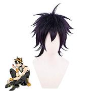 Anime Jojo's Bizarre Adventure Parrucca Cosplay Vento d'oro Ghirga Narancia Corto Viola Capelli corti Parrucche GIOGIO per la festa 539
