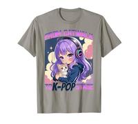 Anime K Pop & Cats Kawaii Maglietta