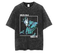 Anime Kaiju Manga No 8 Maglietta Hipster Magliette Hibino Kafka Maniche Corte Y2K Basic Tops Estate Cotone O-Neck Vestiti Oversize