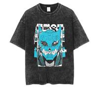 Anime Kaiju Manga No 8 Maglietta Hipster Magliette Hibino Kafka Maniche Corte Y2K Basic Tops Estate Cotone O-Neck Vestiti Oversize