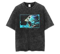 Anime Kaiju Manga No 8 Maglietta Hipster Magliette Hibino Kafka Maniche Corte Y2K Basic Tops Estate Cotone O-Neck Vestiti Oversize