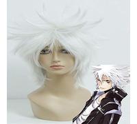 Anime Katekyo Hitman Reborn! Parrucca Cosplay Byakuran Gesso Parrucche Cosplay Resistente Al Calore Sintetico Halloween Carnival Party Reborn