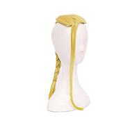 Anime Ken Ryuguji Cosplay Wig Cosplay Braid Golden Role Play Hair Heat Synthetic Hair Wigs + Wig Cap