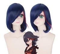 Anime KILL la KILL Matoi Ryuuko Parrucche Cosplay Parrucca per capelli sintetica resistente al calore di colore misto PL-323